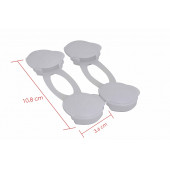 Miny Baby Çok Amaçlı Dolap Kilidi - 2Li - Kısa - 9