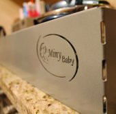 Miny Baby Genişleyebilen Ocak Bariyeri - Gri - 1