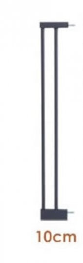 Miny Baby Otomatik Kapanır Güvenlik Kapısı Kahverengi Uzatma Parçası 10 Cm - 1