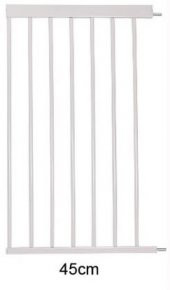 Miny Baby Otomatik Kapanır Güvenlik Kapısı Beyaz Uzatma Parçası 45 Cm - 1