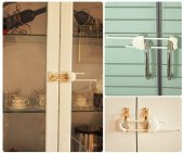 Miny Baby Kulplu Dolap - Kapak Kilidi - 3