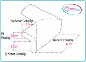 Miny Baby Kauçuk Köşe Koruyucu   4 Lü / Siyah - 4