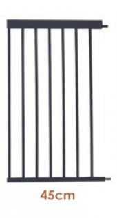 Miny Baby Otomatik Kapanır Güvenlik Kapısı Kahverengi Uzatma Parçası 45 Cm - 1