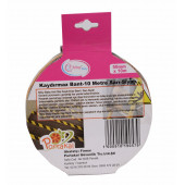 Miny Baby Kaydırmaz Bant-10 Metre / Sarı-Siyah - 5