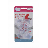 Miny Şeffaf Köşe Koruyucu - 8 Li - 4