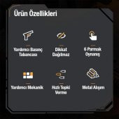 Coofbe 2 Adet Set Telefon Oyun Tetik Seti Mekanik 6 Parmak PUBG Joystick Tetik Tuşu Yüksek Hassasiyetli - 2
