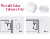 Portakal Safety  Manyetik Dolap - Çekmece Kilidi - 2