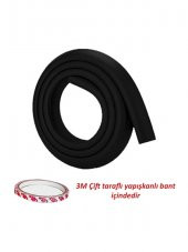 Portakal Safety Kauçuk Jumbo Kenar Koruyucu 20 Metre - Siyah - 1