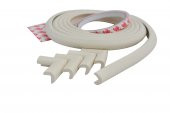 Porakal Safety Kauçuk Mini Kenar+Mini Köşe Koruyucu Seti-Krem - 1