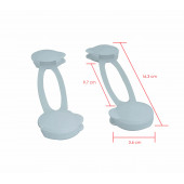 Portakal Safety Çok Amaçlı Dolap Kilidi -2 Li Uzun thumbnail 9