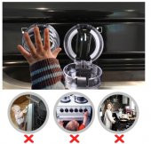Portakal Safety  Ocak/Fırın Gaz Düğmesi Güvenlik Kapağı / 4Lü - 3