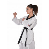 HAŞADO Fitilli Siyah Yaka Taekwondo Elbisesi - 3