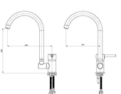 GPD Pencere Önü Eviye Bataryası MPN70, standart thumbnail 3