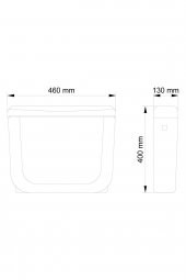 Visam Deniz 2000 Stoplu Klozet Üstü Rezervuar thumbnail 2