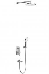 Teska Tenedos Ankastre 2 Yönlü Banyo Bataryası Set-krom As2300 - 3