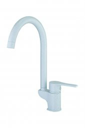 GPD Tek Gövde Eviye Bataryası Atros Beyaz Granit Renk Mte65-bg thumbnail 1