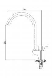 GPD Tek Gövde Eviye Bataryası Atros Beyaz Granit Renk Mte65-bg thumbnail 2