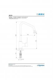 Eca Delta Evye Eviye Mutfak Bataryası Armatürü 102108633 - 3