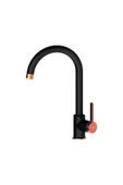 Gildo Mte165-s-r Tek Gövde Eviye Bataryası Siyah Rose Gold - 1