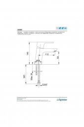E.C.A. 102188053 Niobe Lavabo Bataryası - 3