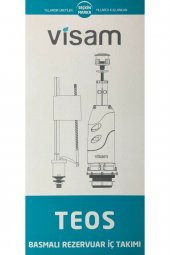 Visam Teos Basmalı Klozet Rezervuar Iç Takımı - 1