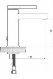 GPD Gildo Siyah Armatür Musluk Batarya Banyo Seti Mlb165-s Mbb165-s Mte165-s Dst57-s - 4