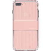 Baseus Apple iPhone 7 / 8 / SE Travel Series Case Şeffaf Kılıf - Roze Gold - 1