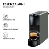 Nespresso Essenza Mini C30 Kahve Makinesi, Gri - 2