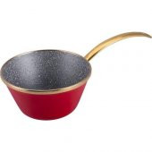 Emsan Troy 14 cm Konik Emaye Sosluk Kırmızı - 3