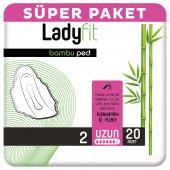 Ladyfit Bambu Uzun Ped 20x6 120 Adet - 1