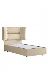 Setay Lizbon Tek Kişilik Baza Başlık Comfort Yatak Seti, Krem thumbnail 3