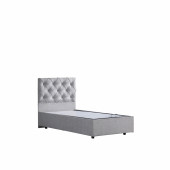 Setay Eylül Tek Kişilik Baza Başlık Comfort Yatak Seti, Açık Gri - 3