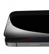 Vendas iPhone 12 Uyumlu ( iPhone 12 ) Privacy Hayalet Temperli Cam Ekran Koruyucu - 3