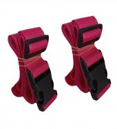 Balp Pembe Renk Valiz Bavul Emniyet Kemeri 2 Adet En 4cm - 1