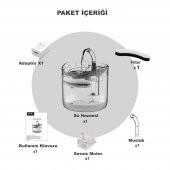 Dailytech Otomatik Pet Kedi Köpek Su Pınarı Çeşmesi Şelalesi Sebil - 11