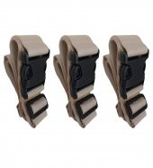 Balp Bej Valiz Bavul Emniyet Kemeri 3 Adet En 4cm - 1