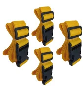 Balp Sarı Renk Valiz Bavul Emniyet Kemeri 4 Adet En 4cm - 1