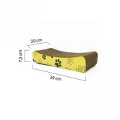 Ondüle Karton Kedi Tırmalama Tahtası İkili Set , Kedi Tırmalama Rampası - 12 - 5