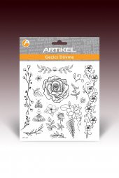 Riosa Geçici Dövme,Geçici Tattoo ,Vücut Dövme,Kol Bilek Dövme,Boyun Dövme,Sırt Dövme - 3