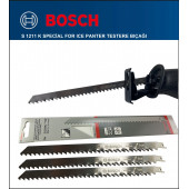 Bosch - Tilki Kuyruğu Bıçağı S 1211 K - Buz ve Kemik Kesme 2 608 652 900 3'Li Paket - 3