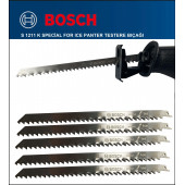 Bosch - Tilki Kuyruğu Bıçağı S 1211 K - Buz ve Kemik Kesme 2 608 652 900 5'Li Paket - 2