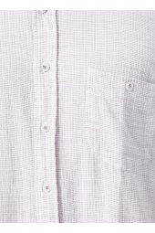 Kısa Kollu Gömlek, 2xl, Bej thumbnail 5