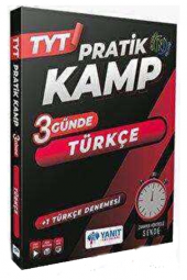 TYT 3 Günde Türkçe Pratik Kamp Yanıt Yayınları - 1