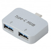 Type C To Usb 3.0 2 Port Hub 3.1 Çevirici Dönüştürücü Çoklayıcı Çoğaltıcı - 1