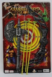 Oyuncak Ok Yay Balta Seti Dev Boy 5 Parça thumbnail 2