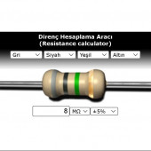 OEM 8 Mr (Miliohm) Direnç - 1
