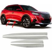 Peugeot 2008 Yan Kapı Çıtası Kromu Nikelajı 2020 Sonrası - 1
