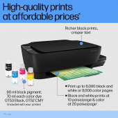 HP INK TANK WİRELESS 415 FOTOKOPİ + TARAYICI + WI-FI MÜREKKEP PÜSKÜRTMELİ TANKLI YAZICI Z4B53A - 3