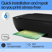 HP INK TANK WİRELESS 415 FOTOKOPİ + TARAYICI + WI-FI MÜREKKEP PÜSKÜRTMELİ TANKLI YAZICI Z4B53A - 5
