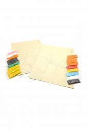 Kral Şakir Kutulu 2li Tuz Boyama , Eğitici Aktivite , Kum Boyama Oyunu KB-391 thumbnail 2